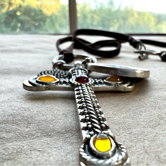 Cross and Charms Necklace - Picture 3 of 6